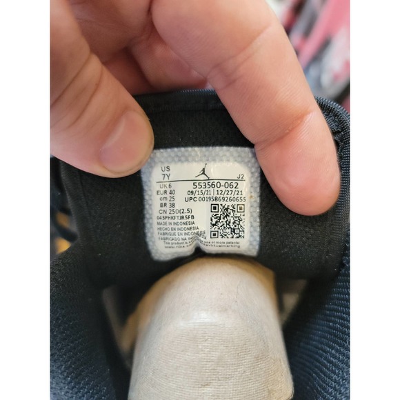 jordan 1 low white grey pink size 7 - Picture 6 of 9